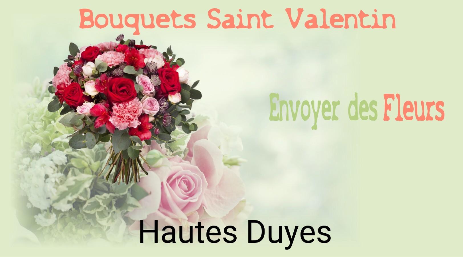 Roses de Saint-Valentin livrées à Hautes-Duyes